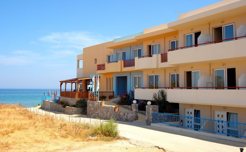 Danaos Beach Apartments Sfáka Eksteriør billede